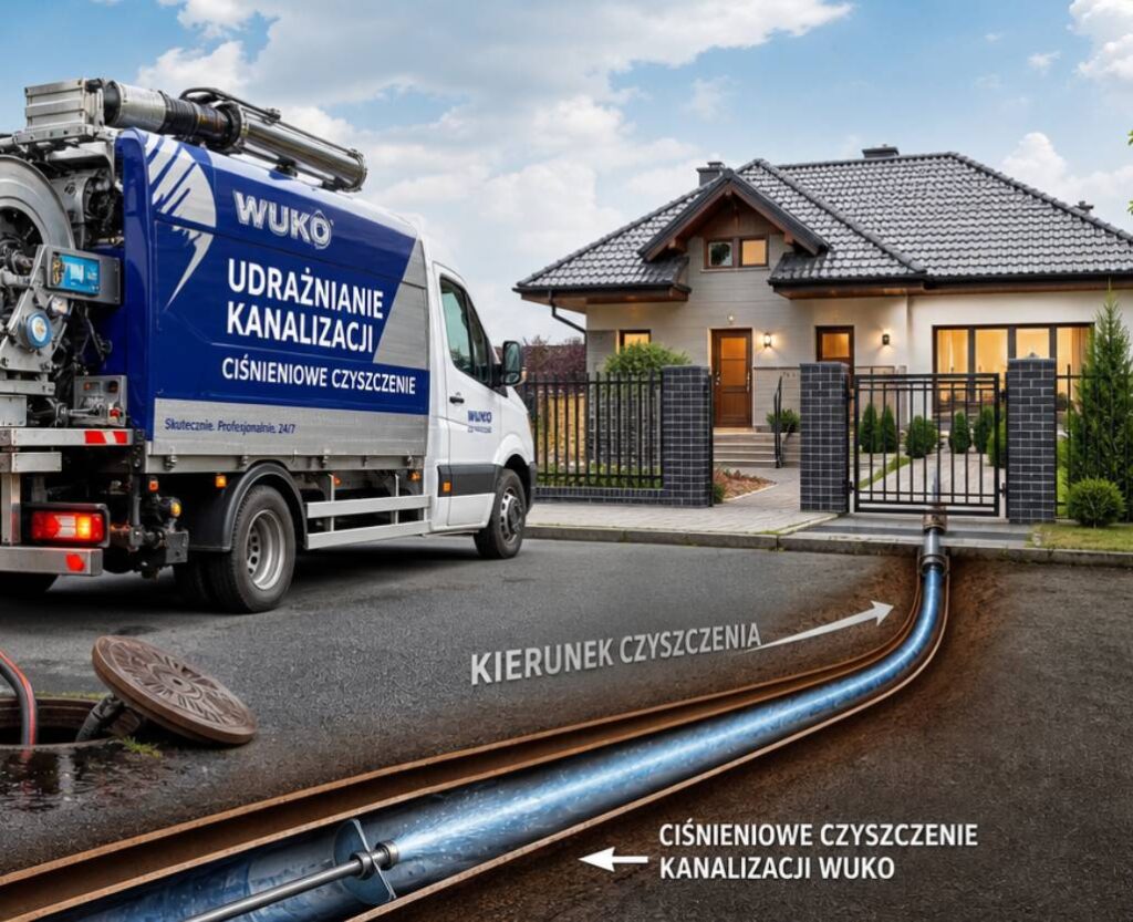 Czyszczenie kanalizacji WUKO